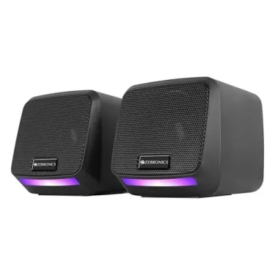 ZEBRONICS Igloo 1, 2.0 USB Computer Speakers, 8 Watts, Multi at ₹399