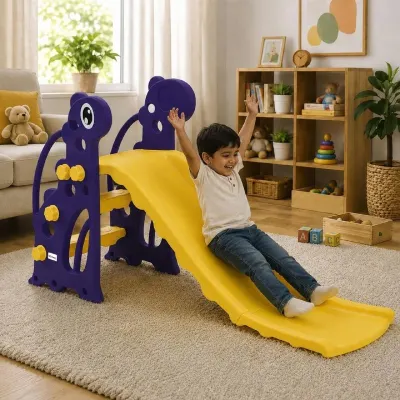 Solimo Giraffe 2-in-1 Garden Slide for Kids | Medium | Indoor & Outdoor at ₹1,499