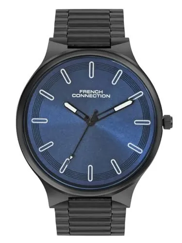 French Connection Analog Blue Dial Men's Stainless Steel Watch-Fcn0105Ubm at ₹967