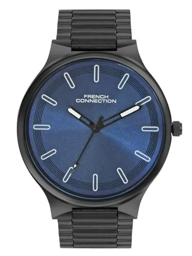 French Connection Analog Blue Dial Men's Stainless Steel Watch-Fcn0105Ubm at ₹967