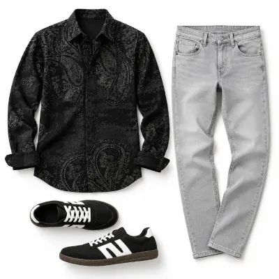 Shirt, Jeans and 1 more