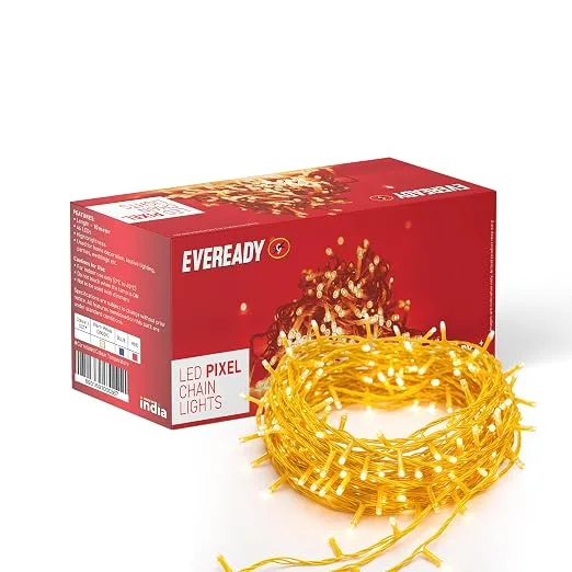 EVEREADY UTSAV 33 FEET, 46 LEDs String Lights, Warm White, Pk 1 at ₹76