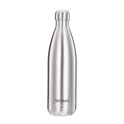 Amazon Brand - Solimo Stainless Steel Insulated 24 Hours Hot or Cold at ₹595