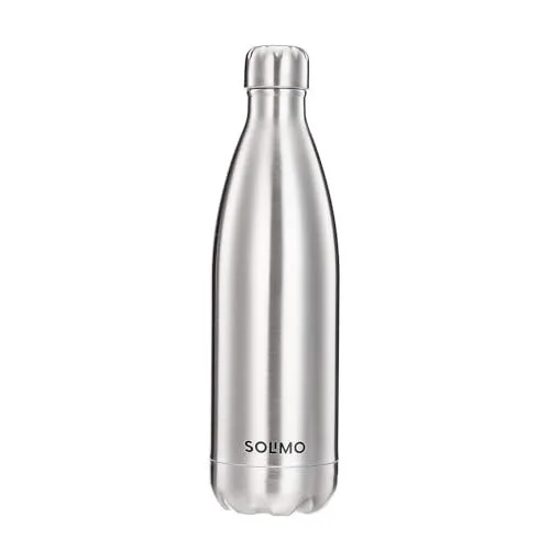 Amazon Brand - Solimo Stainless Steel Insulated 24 Hours Hot or Cold at ₹528