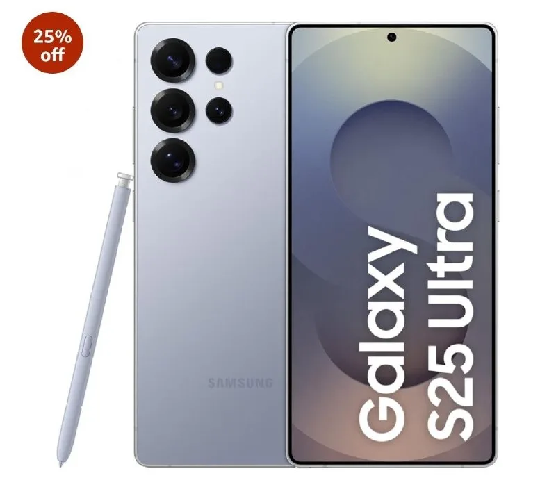 Samsung S25 Ultra 5G (Titanium Gray, 256 GB) at ₹85,499