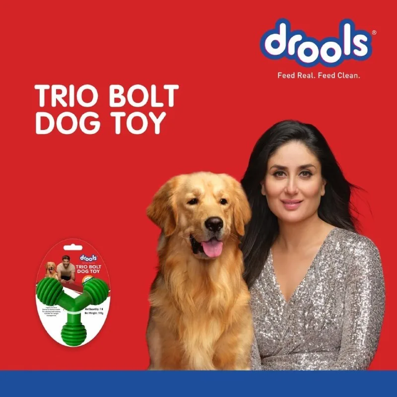 Drools Non-Toxic Rubber Toy for Dogs at ₹92
