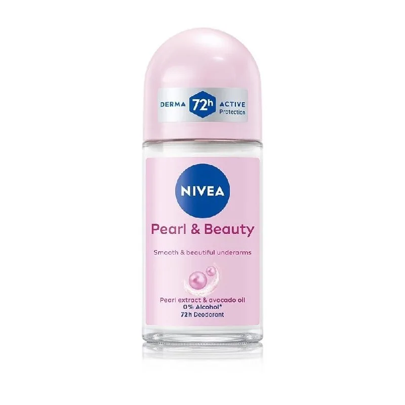 NIVEA Pearl and Beauty 50ml Deo Underarm Roll On at ₹119