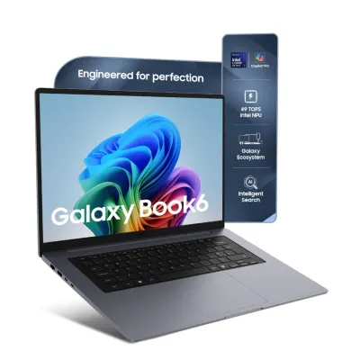 Samsung Galaxy Book6 (Gray, 16GB RAM, 512GB SSD) | At ₹ at ₹1,21,900