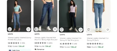 Upto 73% Off On Levi's Clothing