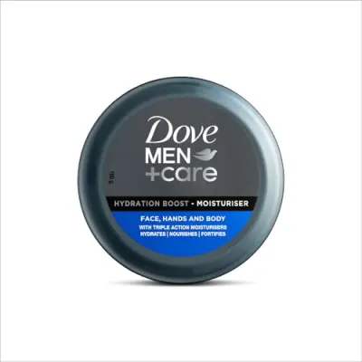 DOVE Men+Care, with Vitamin B3, Hydration Boost Moisturizer, for refreshed hydrated Skin, long lasting hydration, 100gm at ₹125