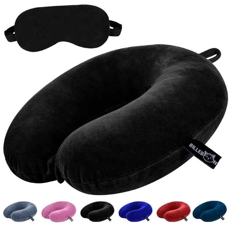 Billebon Premium Neck Pillow for Travelling Airplane Travel Pillow Comfortable Head Rest Neck Holder Pillow at ₹183