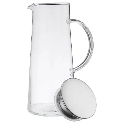 Amazon Basics Borosilicate Glass Jug 1370ml - Versatile Serving Companion at ₹750