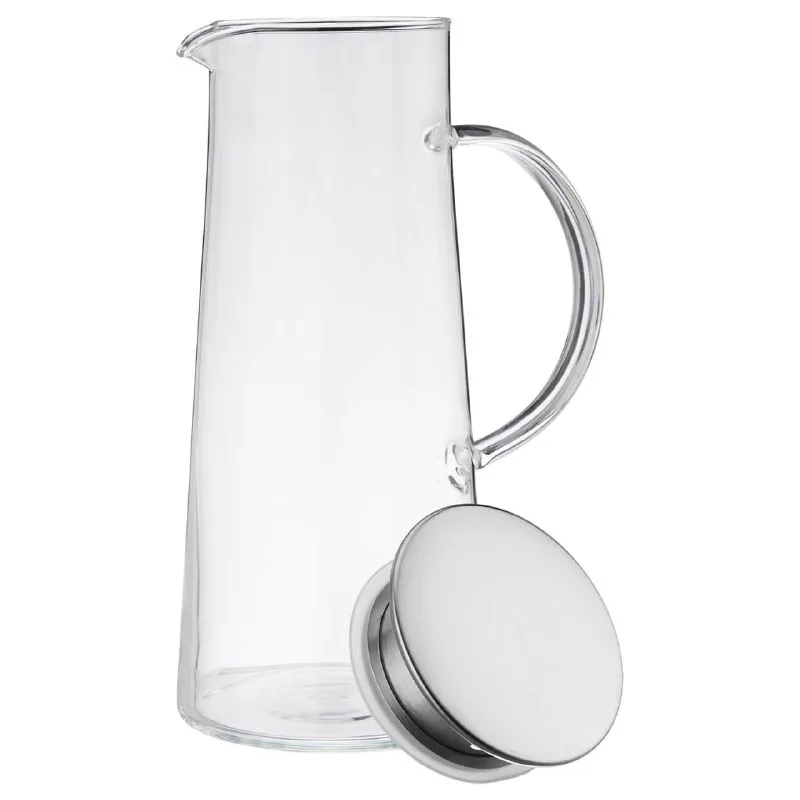 Amazon Basics Borosilicate Glass Jug 1370ml - Versatile Serving Companion at ₹750