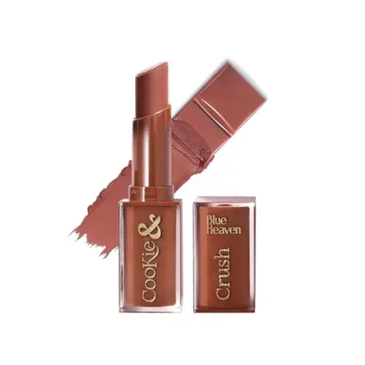 Blue Heaven Cookie & Crush Matte Lipstick for Women, Long lasting lipstick, Enriched with Cocoa Butter & Rosehip oil, Softening and Nourishi at ₹185
