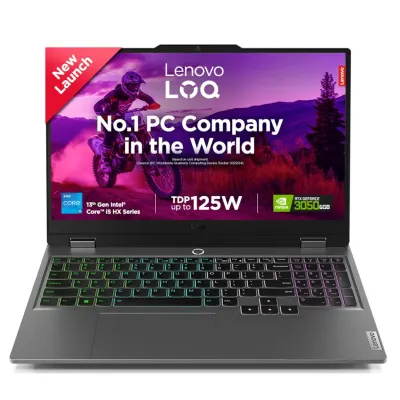 Lenovo LOQ Intel Core i5 NVIDIA RTX 3050 6GB (16GB RAM/512GB SSD) AI Gaming Laptop at ₹84,490