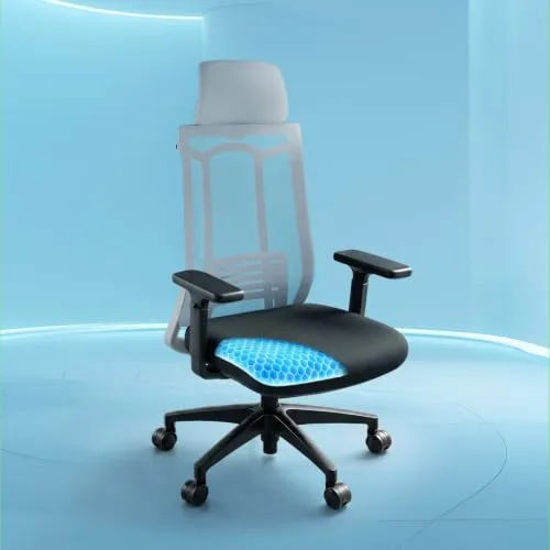 The Sleep Company SwivL Ergonomic Office Chair | Mesh Backrest with Dual Spring Loaded OmniSwivel Technology at ₹7,199