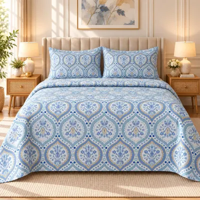 King Size Bedsheet + 2 Pillow Covers at ₹199
