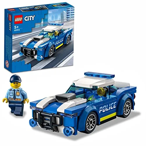 LEGO City Police Car 60312 Building Kit (94 Pcs),Multicolor at ₹658