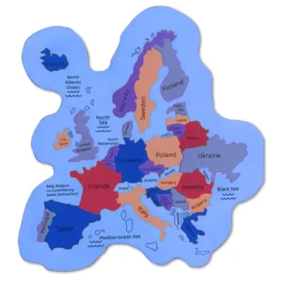 Storio Europe Map Puzzle for Kids | Educational Geography Learning Toy for Ages 4-8 | Jigsaw Puzzle Gift for Boys & Girls | Fun Way to Learn at ₹71