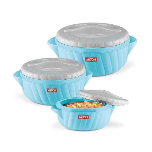 MILTON Flora Regular Set Insulated Inner Steel Casserole for at ₹791
