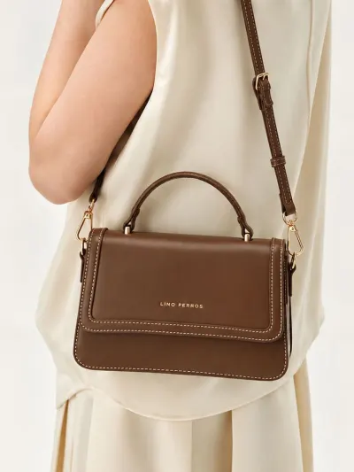 Lino Perros Structured Handheld Bag at ₹1,887