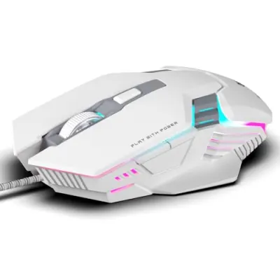 EvoFox New and Upgraded Spectre Wired Gaming Mouse with Upto7200 DPI Gaming Sensor | 6 Buttons Design | Upto 7 Million Clicks | 7 Colours Ra at ₹289