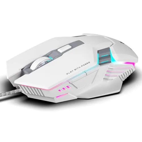EvoFox New and Upgraded Spectre Wired Gaming Mouse with Upto7200 DPI Gaming Sensor | 6 Buttons Design | Upto 7 Million Clicks | 7 Colours Ra at ₹289