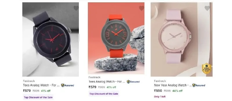 Fastrack Wrist Watches from ₹558