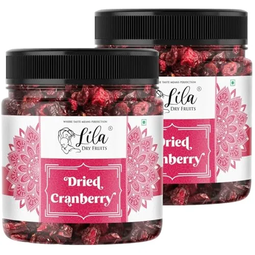 LILA DRY FRUITS Dried Cranberries 1 kg at ₹574