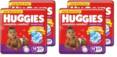 Huggies Complete Comfort Wonder Pants | Pant Style Baby Diap at ₹1,276