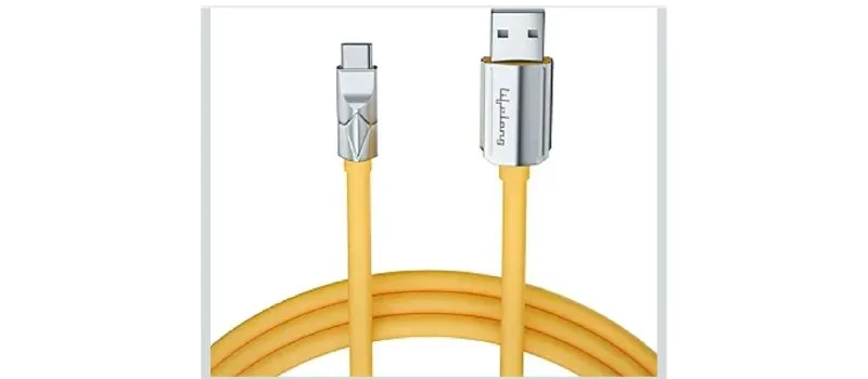 Lifelong Electronics 66W PD USB Type A to Type C Fast Charging Cable at ₹214