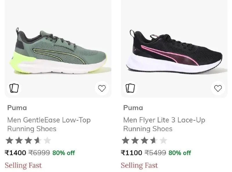 Upto 80% Off On Branded Men's Shoes