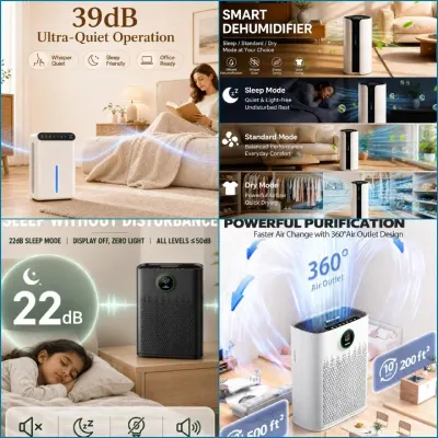 Grab : Upto 60% OFF On HIFRESH Dehumidifier & Air Purifier + 10% Bank Offers at ₹9,499