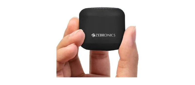 ZEBRONICS Pixie Portable Speaker, 5W at ₹399
