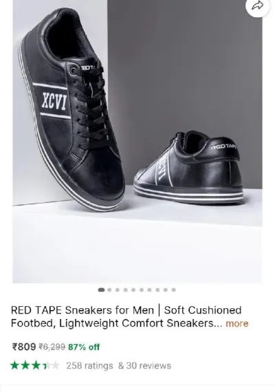 RED TAPE Sneakers for Men at ₹809