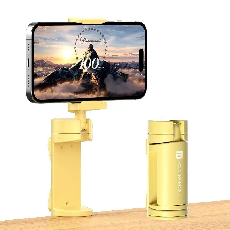 Portronics Mobot Clip Mobile Holder with 360° Adjustable Angles at ₹386