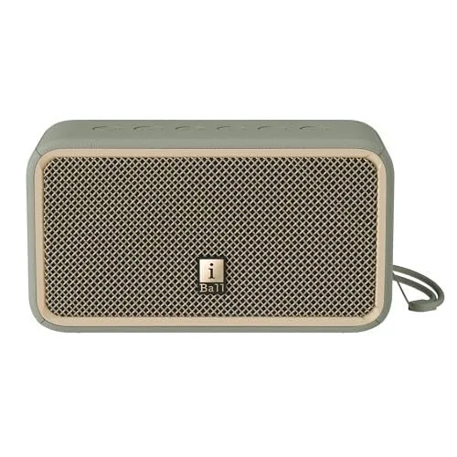 iBall Dhun 120 Portable Bluetooth Speaker, 60W RMS, Upto 6h Playtime, Dual Drivers, Racetrack Neodymium Woofer, Dynamic Bass, TWS, Dual EQ M at ₹2,699