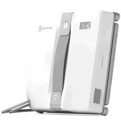 ECOVACS WINBOT Window Cleaning Robot - Compact Design, Dual Nozzles with Ultrasonic Spray, 9-Stage Protection System, Intelligent Path Plann at ₹15,49