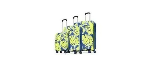 Skybags Lush Set of 3 Printed Hard Case Trolley Bags at ₹4,275