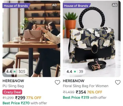 MYNTRA BAGS & TRAVEL under ₹499