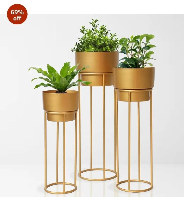 TrustBasket Metal Decorative Floor Stand at ₹764