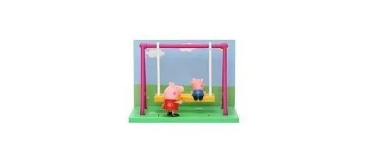 Peppa Pig Playground Swing Themed Preschool Toy and George at ₹129