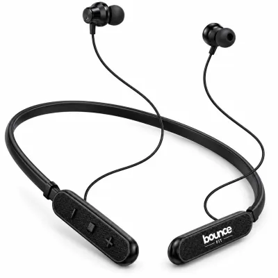Bouncefit Sonic 144 Bluetooth Wireless Neckband, 30H Continu at ₹199