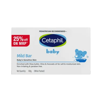 Cetaphil Baby Mild Bar, 100g at ₹166