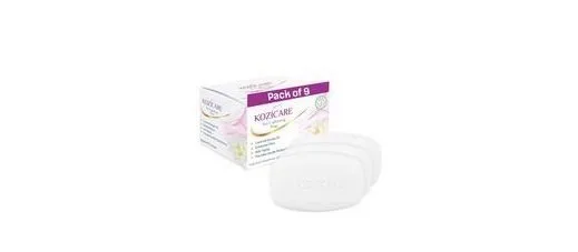 Kozicare DE-Tan Soap Pack of 9 (75g each ) at ₹477