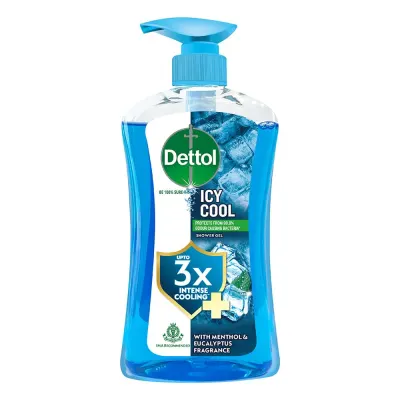 Dettol Icy Cool Body Wash and Shower Gel Pump for Men at ₹178