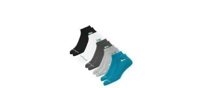 SWAGR Ankle Socks for Men & Women, Multicolor, Pack of 5, Free Size at ₹84