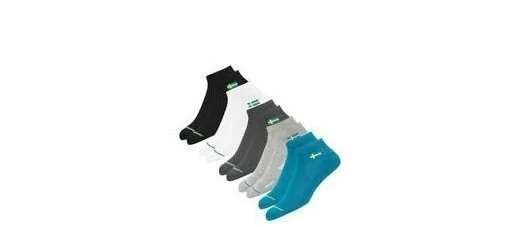 SWAGR Ankle Socks for Men & Women, Multicolor, Pack of 5, Free Size at ₹84