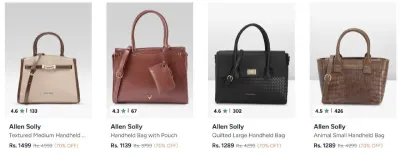 Allen Solly Handbags at 70% off