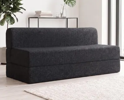uberlyfe 3 Seater 6x6 Feet Foldable Sofa Cum Bed | Sleeps 3 People | King Mattress at ₹9,679